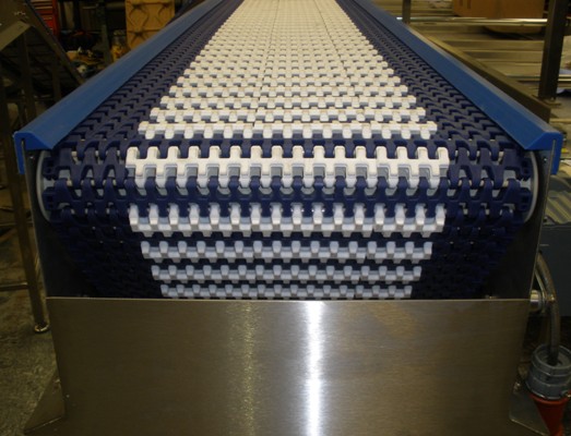 Grip Top Plastic Belt Conveyor